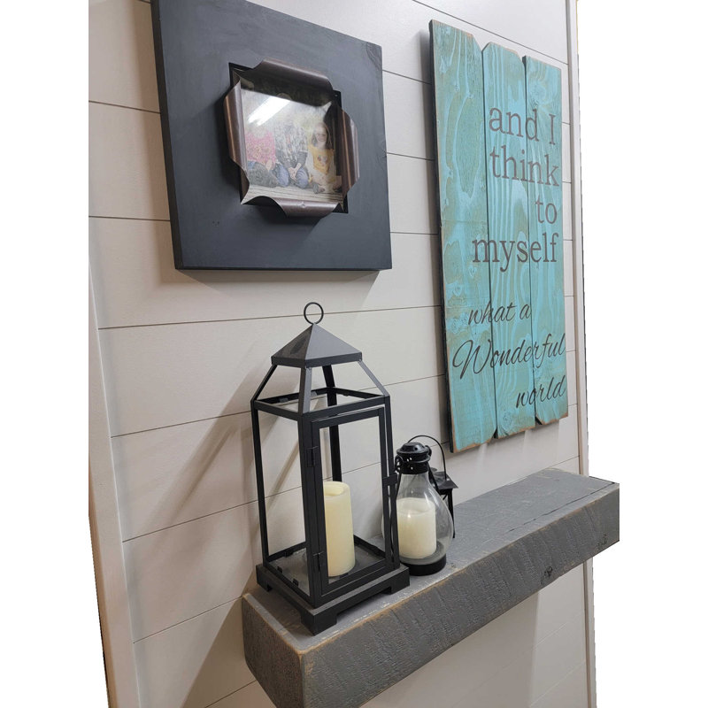 Dovecove Rustic Signs Wonderful World Wall Décor & Reviews Wayfair